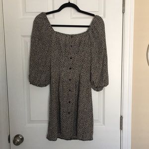 Brand new Polly flower bubble sleeve dress